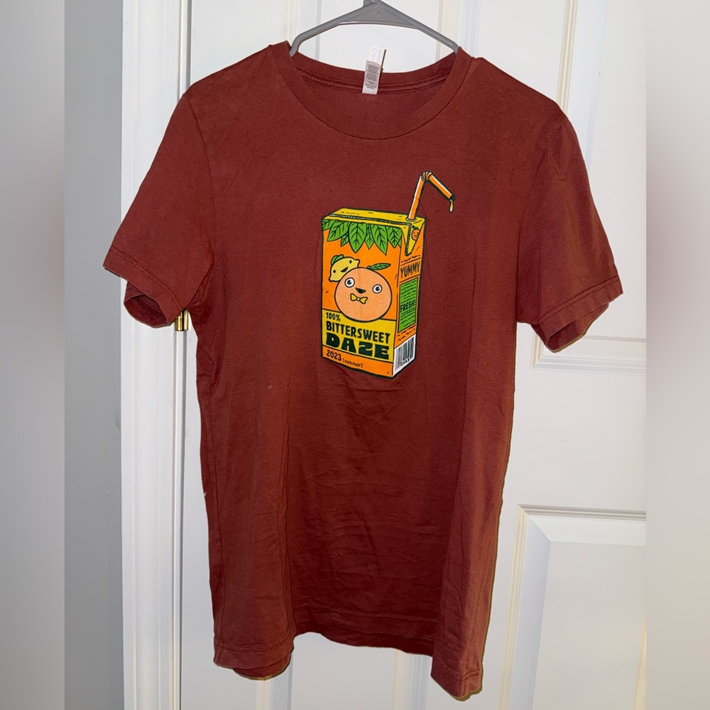 Unisex Bittersweet Daze Tour Concert T-Shirt Burnt Orange